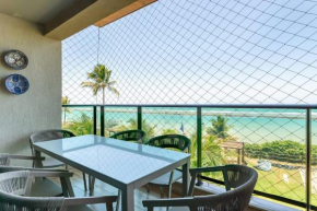 Flat vista mar no La Fleur Polinésia - Muro Alto - Porto de Galinhas